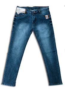 Wholesale Custom Logo Eco-Friendly Woven Men's Cargo Jeans Medium Weight Cotton Denim Vintage Wash Cargo Pants Casual <b>Trousers</b> - Product Image 4