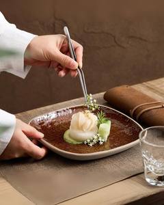 ชุดอาหารญี่ปุ่นโบราณ สีน้ำตาลเคลือบด้าน สีกากี เซรามิก จานไข่ออนเซ็น จานซุป โดย Universal Overseas - Product Image 6