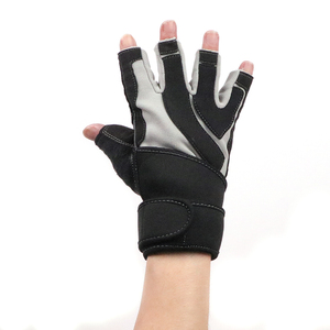 Guantes de Ciclismo Transpirables Antideslizantes, Guantes de Bicicleta de Medio Dedo con Almohadillas de Gel Absorbentes de Impactos, Guantes Deportivos para Hombres y Mujeres - Product Image 3