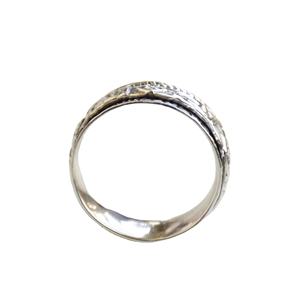 Anillo Artesanal de Plata de Ley con Certificado IGI, Chapado en Plata, para Aniversario, Compromiso, Boda - Product Image 3