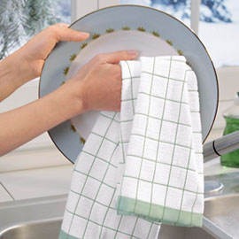 <b>Disposable</b> Woven Square Kitchen <b>Towel</b> 45x62cm Eco-Friendly Cotton Quick-Dry Compressed Hypoallergenic for Dishwashing Soft - Product Image 5