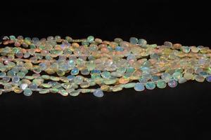 Cuentas Lisas y Brillantes de Ópalo Etíope Natural en Forma de Pera de 6-10 mm para la Fabricación de Joyas - Product Image 6