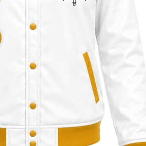 เสื้อแจ็คเก็ตบอมเบอร์ผ้าซาติน Sigma Gamma Rho สำหรับผู้หญิง น้ำหนักเบา มีซิป แจ็คเก็ตวาร์ซิตี้ลำลอง แฟชั่นสตรีทแวร์แบบสั่งทำได้ - Product Image 5