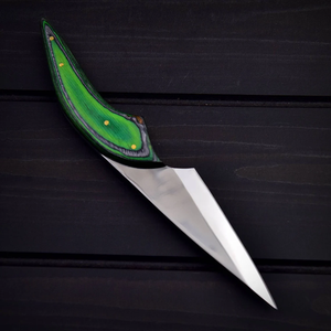 Couteau de chasse Skinner artisanal sur mesure, lame fixe, couteau de survie pour le camping, couteau de poche pour la chasse avec étui en cuir, vente en gros pour l'extérieur - Product Image 2