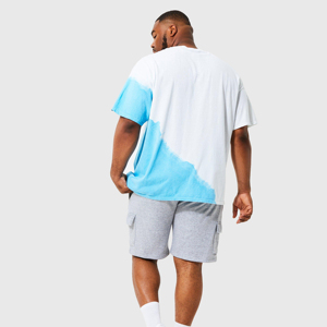 Camiseta de Manga Corta para Hombre, Talla Grande, Estilo Hip Hop, Casual, Holgada, Cuello Redondo, Moda de Verano - Product Image 3