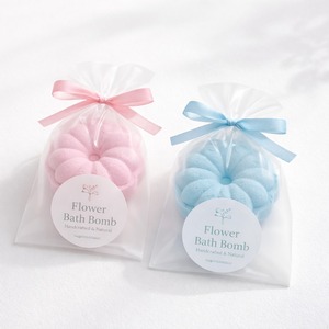 Bombas de baño efervescentes OEM/ODM con aroma floral, aceites esenciales naturales y orgánicos, para la relajación femenina, spa en casa. - Product Image 5