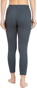 Women High Waist Black <b>Leggings</b> Slim Fit Knitted Cotton Winter Casual Solid Color Breathable Thermal Vintage <b>Crop</b> Pants - Product Image 3