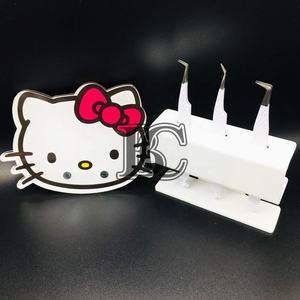 แหนบขนตาปลอมสีขาวพร้อมขนตาปลอมที่สวยงามและยั่งยืน - Product Image 5