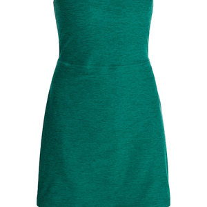Vestido Deportivo de Tenis y Golf para Mujer, Color Verde Alfa, con Logotipo Personalizado, Sin Mangas, con Bloques de Color y Pantalones Cortos Integrados, Venta al Por Mayor - Product Image 5
