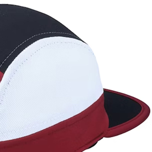Gorra Deportiva Transpirable de 5 Paneles con Logotipo Personalizado, Gorra de Running Reflectante, Venta al Por Mayor, Personalizable con Marca Privada - Product Image 6