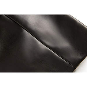 Chaleco de Motocicleta de Cuero Genuino para Hombre y Mujer, Chaleco de Cuero de Oveja de Primera Calidad, Chaleco de Motociclista Clásico, Cuero de Oveja Auténtico, Venta al Por Mayor, Unisex - Product Image 4