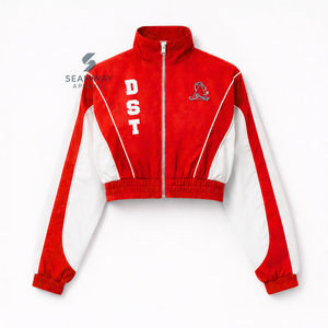 Delta | Sigma | Theta Windbreaker Lightweight Windcheater Casual Trendy Outdoor Windproof <b>Zip</b>-<b>Up</b> Shell <b>Jacket</b> For Women - Product Image 1