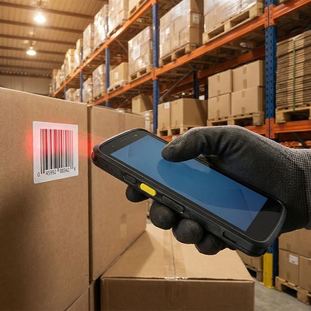 IData T1 Pro IP67 Rugged Android 14 PDA Barcode Scanner 1D 2D QR Code Reader Handheld Terminal for Warehouse Inventory Logistics