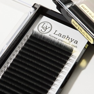 [Lashya] <b>Individual</b> Flat <b>Lash</b> Extensions for <b>Lash</b> Extension Professionals 0.15 Thickness Strong Adhesion - Product Image 1