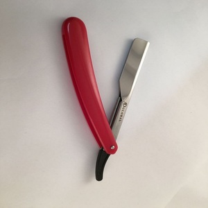 New Arrival Professional Straight Cut Thraot Barber Shaving <b>Razor</b> Holder Mens Personal Salon <b>Single</b> Edge <b>Blades</b> Use Barber <b>Razor</b> - Product Image 1