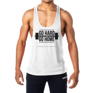 Camiseta de algodón en blanco personalizada para hombre, camiseta sin mangas para gimnasio, 2024, ropa activa de alta calidad con dobladillo festoneado, camisetas sin mangas para hombre - Product Image 5