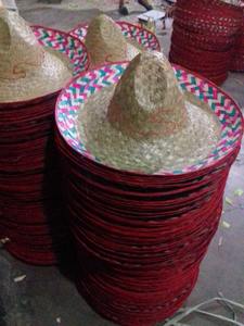 Sombrero de paja con logotipo personalizado para promoción al por mayor al mejor precio de fábrica de Vietnam/sombrero de paja con el precio más barato sombrero liso - Product Image 6