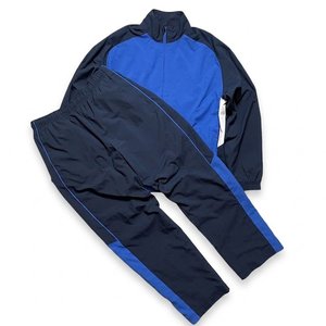 Ensemble de survêtement coupe-vent en nylon pour homme, personnalisé, respirant, coupe-vent, veste athlétique et pantalon de jogging, style vintage, vente en gros - Product Image 1
