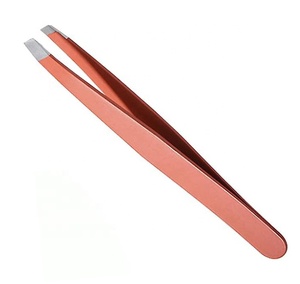 แหนบถอนขนคิ้วด้วยหินสีเทาแหนบถอนขนคิ้วสีน้ำตาล - Product Image 2