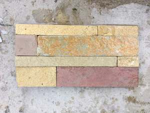 Panel de Revestimiento de Pared de Pizarra Multicolor Resistente al Desgaste, Superficie Dividida, Piedra Apilada para Fachada de Jardín, Chimenea, Pared Decorativa - Product Image 5