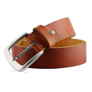 Ceintures en cuir véritable pour hommes 2024, boucle de haute qualité, luxe, décontractées, pour affaires, extérieur, service OEM - Product Image 3