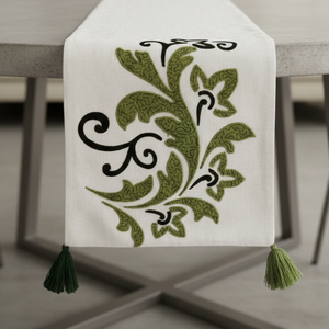 Export Quality Printed Fabric <b>Table</b> <b>Runner</b> for Home Kitchen Wedding Party Restaurant and Cafe | Available for Affordable Price - Product Image 1