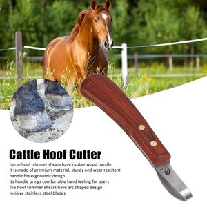 Cuchillo para Pezuñas de Acero Inoxidable OEM, Reutilizable, Duradero, Hecho a Mano, para el Cuidado de Caballos y Uso Veterinario - Product Image 4