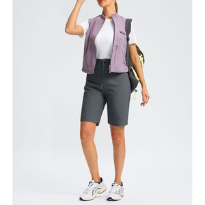 Shorts de Mujer de Alta Calidad con Bolsillos Laterales, Diseño Nuevo, Cómodos, con Patrón Personalizable, Transpirables, de Algodón, para Mujer 2026 - Product Image 4