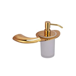 Sleek Metal Wall Mounted Soap <b>Dispenser</b> Stainless Steel <b>Bathroom</b> Liquid Pump - Product Image 3