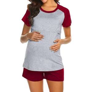 ชุดเซ็ตสองชิ้นลำลองสำหรับผู้หญิง สีพื้น โลโก้สั่งทำได้ แขนสั้น กระโปรงครอป ผ้าแคนวาส เป็นมิตรกับสิ่งแวดล้อม ระบายอากาศได้ดี เหมาะสำหรับฤดูร้อน - Product Image 4