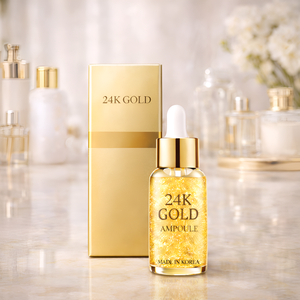 Sérum hydratant anti-âge blanchissant au peptide d'or 24 carats, fabrication OEM/ODM, marque privée, soins de la peau, fabriqué en Corée - Product Image 4