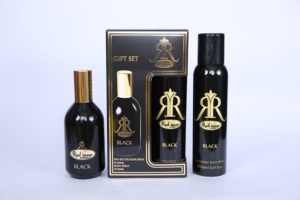 Set de Regalo de Fragancia Negra Nayaab Perfumes (Eau de Cologne en Spray 120ml y Desodorante Corporal Unisex en Spray 150ml de Larga Duración) - Product Image 6