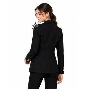 Regalia Masónica Herencia, Chaqueta Blazer Bordada con Letras Griegas para Mujer, Personalizada al por Mayor para la Hermandad Delta Sigma - Product Image 4