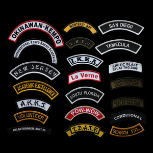Meilleurs patchs brodés colorés pour vêtements, logo personnalisé, patchs brodés de haute qualité, sur mesure - Product Image 2