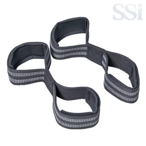 Figure 8 Webbing <b>Straps</b> for Heavy Weightlifting Professional Grade Wrist Support for Gym Workout and Bodybuilding - Product Image 5