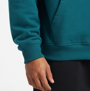 Men's Fleece <b>Zip</b>-<b>Up</b> Hoodie Polyester/Cotton Oversize for Long Sleeve Front Full Zipper Side Pockets Embroidered Drop - Product Image 5
