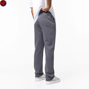 Pantalones Deportivos Grises para Hombre, Pantalones Casuales de Pierna Recta para Uso Diario, Ropa Masculina, Pantalones Deportivos para Gimnasio - Product Image 3