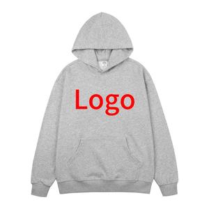 Sweats à capuche 100% coton unisexe avec fermeture éclair et logo personnalisé écologique haute qualité imprimé personnalisé saison d'automne grande taille pour hommes - Product Image 6