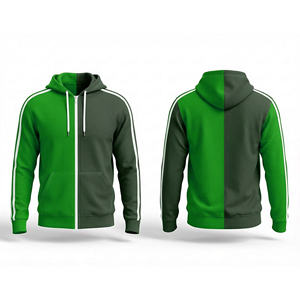 เสื้อฮู้ดซิปเต็มตัวแบบหนา, เสื้อแจ็คเก็ตขนแกะสำหรับฤดูหนาว, บริการ OEM ODM เสื้อแจ็คเก็ตมีฮู้ดสำหรับผู้ชาย ผู้หญิง และเยาวชน สำหรับการฝึกซ้อมและเล่นกีฬา - Product Image 4