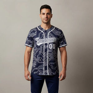 Nuevas Camisetas de Béisbol para Hombre 2026, 100% Poliéster Sublimado, Impresión Personalizada, Ropa Deportiva de Alta Calidad, Transpirable y de Secado Rápido - Product Image 1