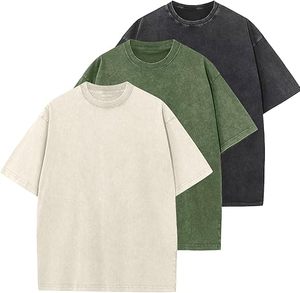 Oversized <b>Tshirts</b> for Men's Acid Wash Cotton Tee Shirts Baggy Boyfriend Vintage Streetwear Tops <b>tshirt</b> - Product Image 1