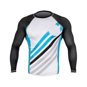 T-shirt Rashguard de Compression à Motif Personnalisé pour Hommes, Tenue de Jogging, Gym, Jiu Jitsu, Boxe, Uniforme de Protection - Product Image 5