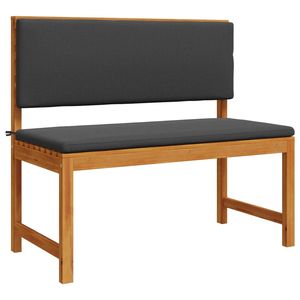 Sedia da Giardino in Legno Massello di Acacia 100 x 50 x 91 cm Marrone, Panca da Esterno - Product Image 1