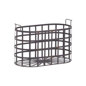 Affordable Price Superior Quality Black Metal Iron Wire <b>Storage</b> <b>Basket</b> Organizer With Handles For Home And Hotel Laundry Use - Product Image 4