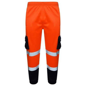 Safety Jogger Pant ANSI Class 2 Waterproof <b>LED</b> Flash Reinforced Knee Panels Customized Logo for Active Job Site Use - Product Image 1
