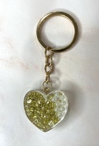 Llavero de Resina Hecho a Mano Personalizado con Diseño de Color de Piedra de Nacimiento y Elegante Regalo para Todos - Product Image 4