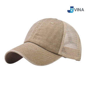 Custom Logo Trucker <b>Cap</b> Mesh Back Adjustable 6-Panel <b>Hat</b> Solid Color Casual Style Adult Unisex Spring Summer <b>Cap</b> - Product Image 2