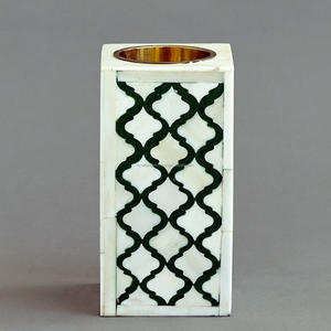 Quemador de lujo con incrustaciones de hueso Bakhoor madkhan mubkhar bakhoor quemador de incienso islámico madkhan para obsequios - Product Image 5