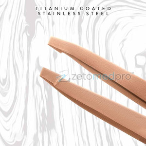Pinzas Inclinadas de Acero Inoxidable para Depilación de Cejas, Herramienta de Belleza - Product Image 2