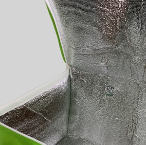 Eco-Friendly Portable Non-Woven Fabric Cooler <b>Bag</b> for Takeaway Zipper for PP Insulated Food Cooler <b>Bag</b> Vietnamese Manufacture - Product Image 4